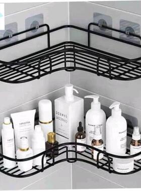 Kitchen Shelf Bathroom Accessories Punch Free Corner Rack