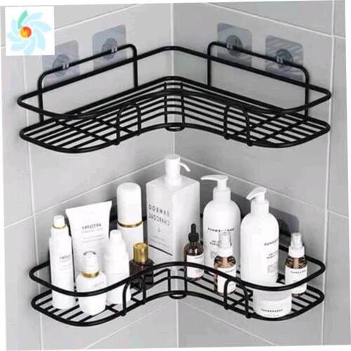 Kitchen Shelf Bathroom Accessories Punch Free Corner Rack