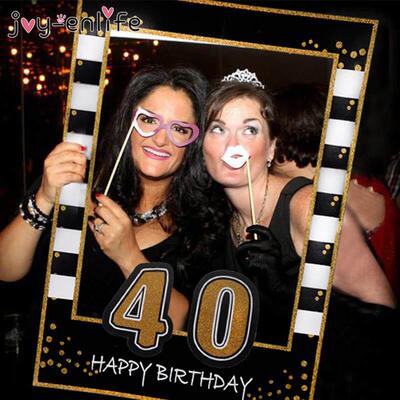 30 40 50 60 Anniversary Balloons Happy Birthday Party Decor