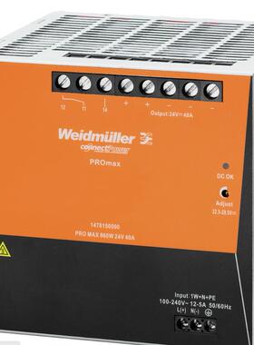 魏德米勒电源PROMAX960W24V40A货号1478150000