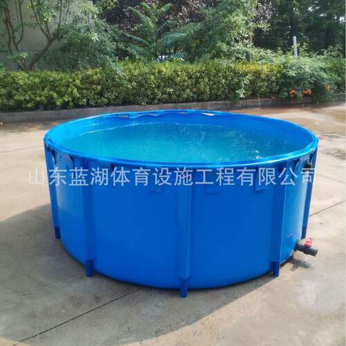 高密度养殖鱼虾蓄水池软体帆布支架鱼池家用庭院锦鲤水池新款加厚