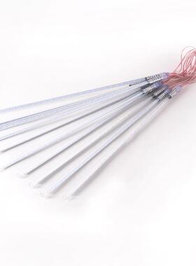 8灯0CMLED流星雨灯管圣诞节日宵/夜挂OST档流水树亮化装饰彩色条