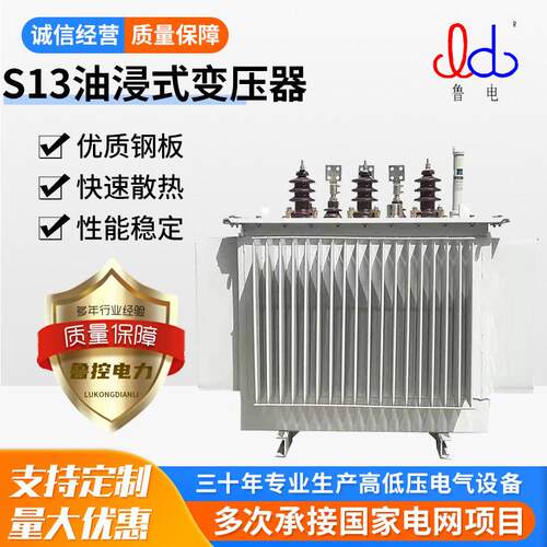 鲁控电力S13S20全铜三相变压器油浸式变压器源头厂家