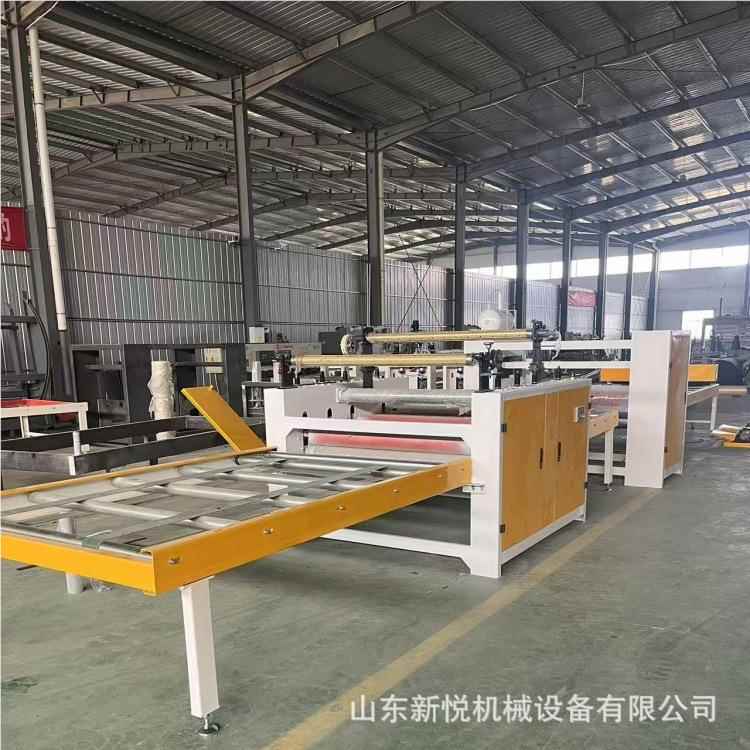 背机景墙板XY-fm130壁布复合机 格网布无纺布三层合复贴合 铝蜂窝