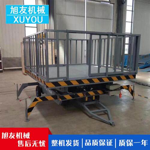 卸猪台电动液压遥控装卸猪平台牲畜通道升降机养殖场卸猪台提升机