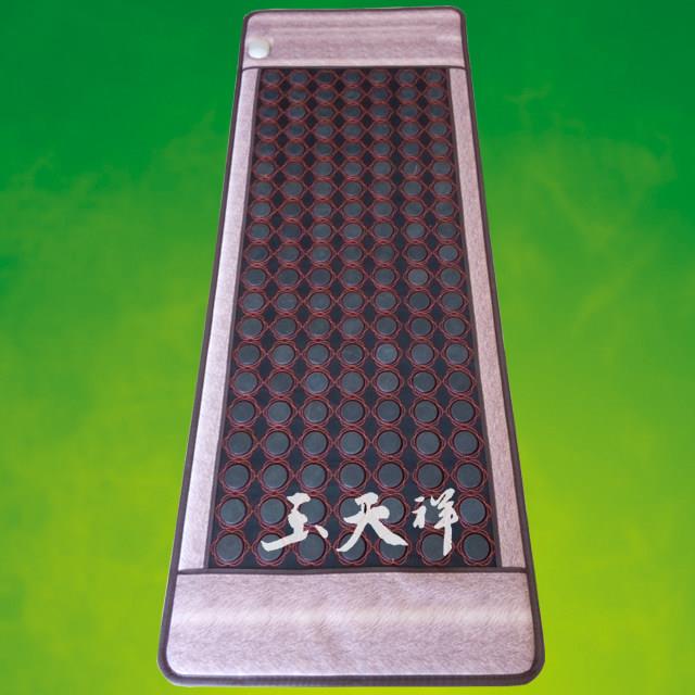 厂家直销美容院电热单人加热保健理疗正宗泗滨天然砭石美容床垫