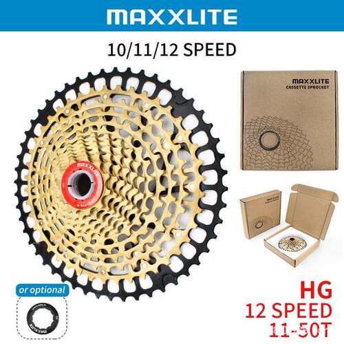 超轻CNC镂空HG卡式飞轮10 11 12速11-46 50 52T山地车兼容M8100