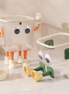 DIY创意可爱卡通免打孔粘胶垃圾桶配件小脚丫手臂眼睛纸巾盒装饰