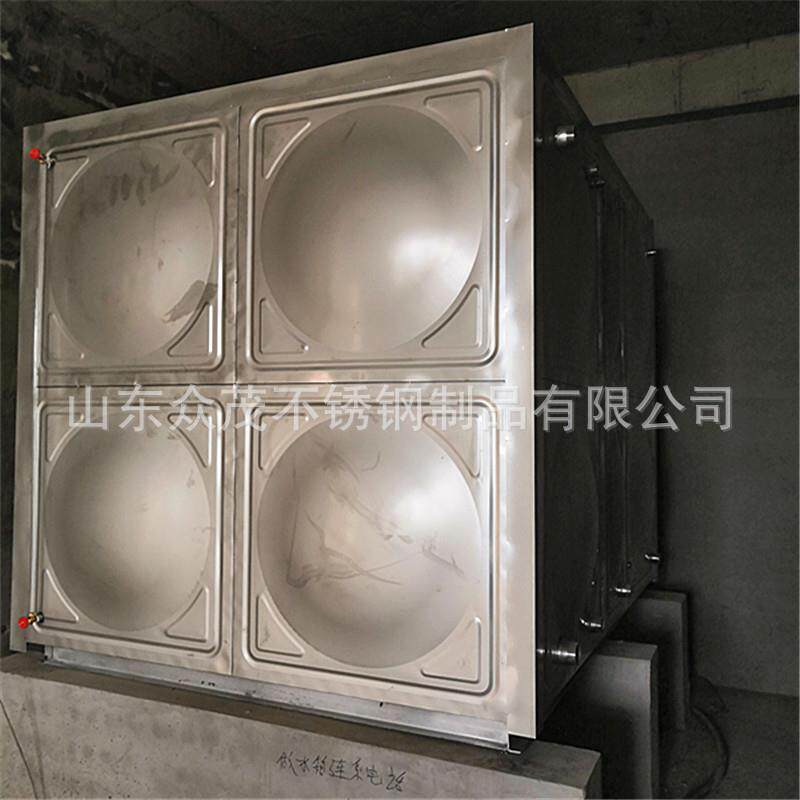 大型不锈钢保温水箱养殖场用组合式储水箱生活水箱室内消防水箱