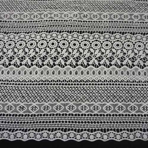 Embroidery lace Shantou 水溶花边 牛奶丝花边 中大面料柯桥面料
