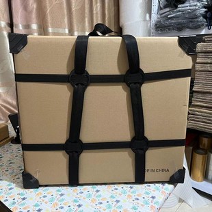飞机航空海运国际加n厚超硬托运标准尺寸包裹纸箱可防水带配件
