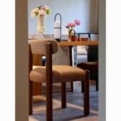 铁艺新款 中sy6565宿古得椅铁艺餐椅红色休闲椅复古民设计师 彼法式