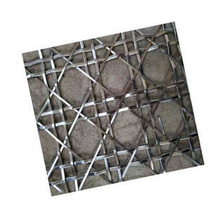 建筑装饰垂帘网隔断网不锈钢装饰网 墙面创意装饰挂网编织金属网