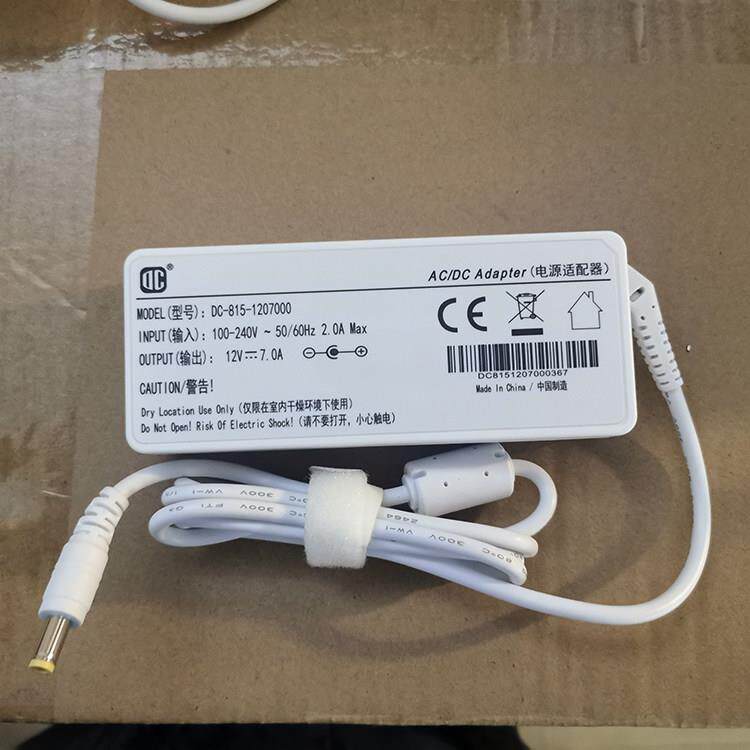 液晶一体机电脑显示器12V7A电源DC-815-1207000通用电源梅花尾线