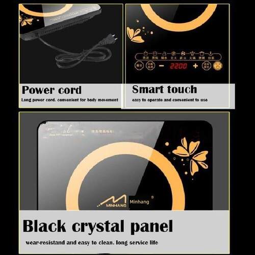 2200W Induction Cooker Electric Countertop Cooktop Stove