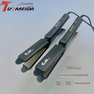 拓美达301温度调节不伤发电动夹板玉米烫发波浪蓬松玉米丝拉直板