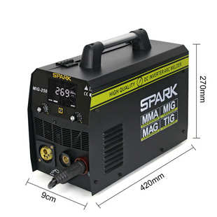 多功能无电焊机保搜电焊机气气焊氩弧焊数字有气spark