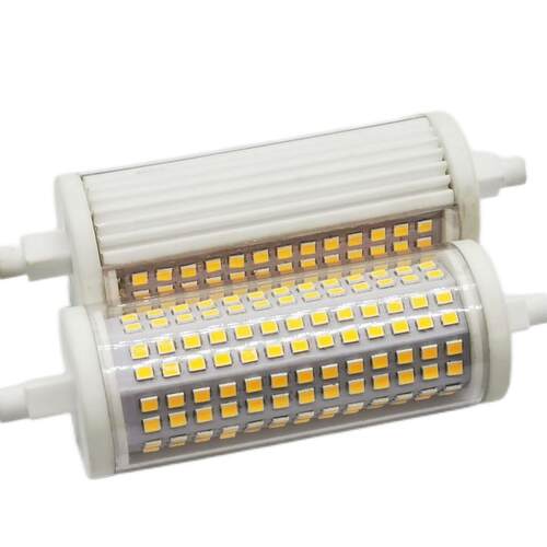 电商热卖 3200LM 替换300W金卤灯 陶瓷调光30W118mm led r7s灯