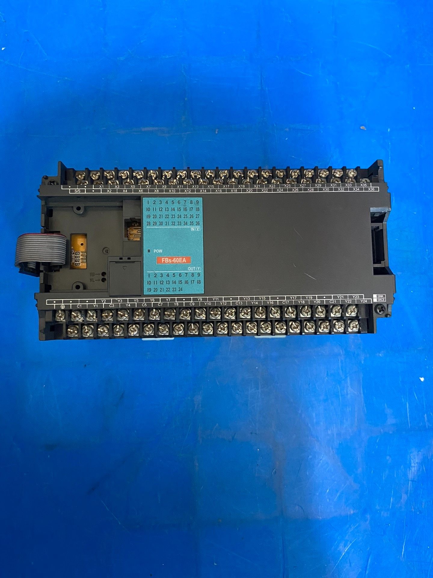 永宏PLC，型号FBS-60EA，功能正常，实物图拍摄，不是