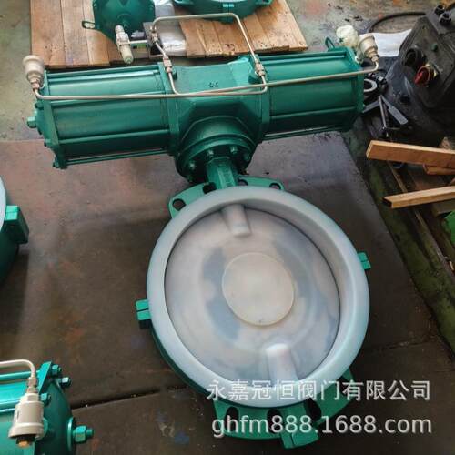 衬氟对夹蝶阀气动衬氟蝶阀全衬氟蝶阀D671F46-16CDN125