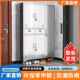 户柜收 64多层纳带门储物柜杂物柜室外户外入加厚鞋 不锈钢鞋 柜TJ