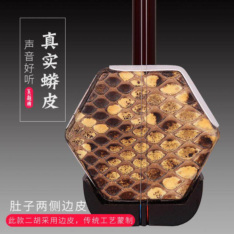上海二胡01A1吴越乐器厂家直销送琴弦松香教程教材曲谱胡琴马尾弓