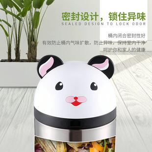 智能垃圾自桶动感应开盖客厅家厨房OZD用卫生间儿童卡通生肖收纳