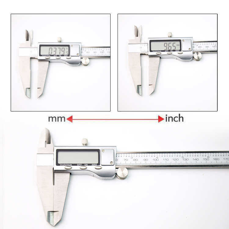 数显游标卡尺0-300mm电子尺 不锈钢 厂家直销 外贸HL068-300款