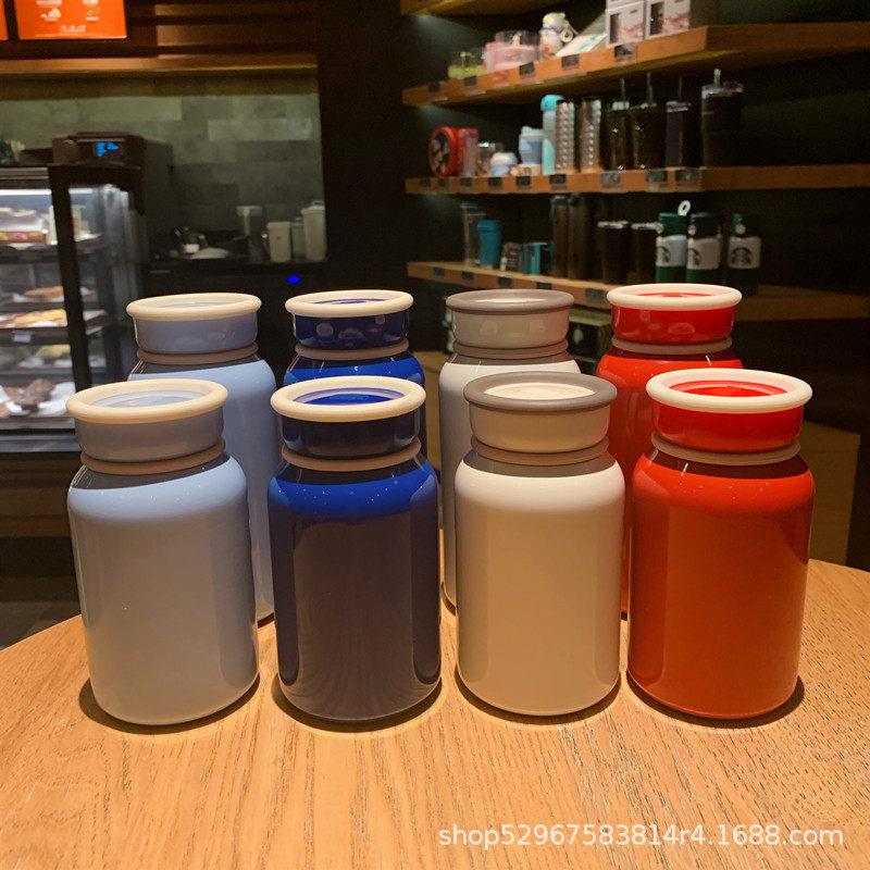 新款日本牛奶不锈钢保温杯304可爱大肚杯学生情侣水杯子儿童礼品