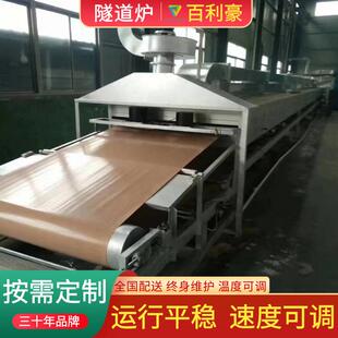 清凉口罩用无纺布隧道炉 流水线烘道 热风循环烘干隧道炉