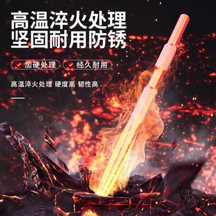 弹簧钢电锤扁凿子电镐铲头电搞锤凿头冲击钻打混凝土方柄开槽钻头