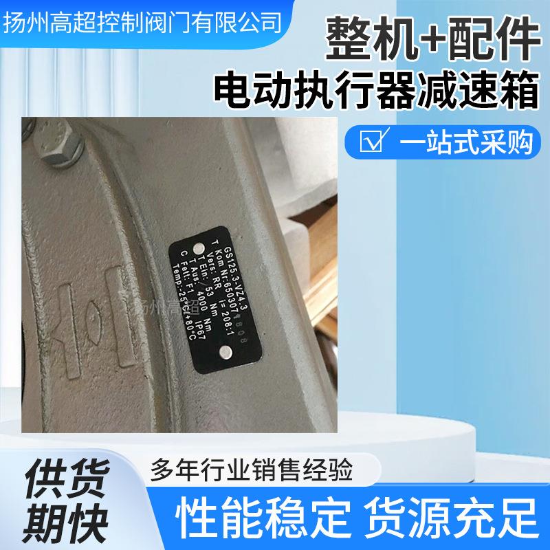 GF125.3电动执行器减速箱阀门执行机构配件耐磨德国高精度