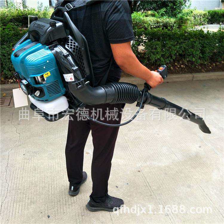工地灰尘杂物除尘机 背负式汽油吹风机 大功率树叶清理机