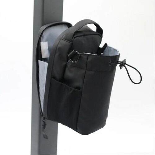 Fitness magnetic water bottle bag with magnet, large capaci