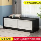 储物柜炕柜土地242柜自用由炕组合欧式 移门柜家推拉门台可坐飘阳