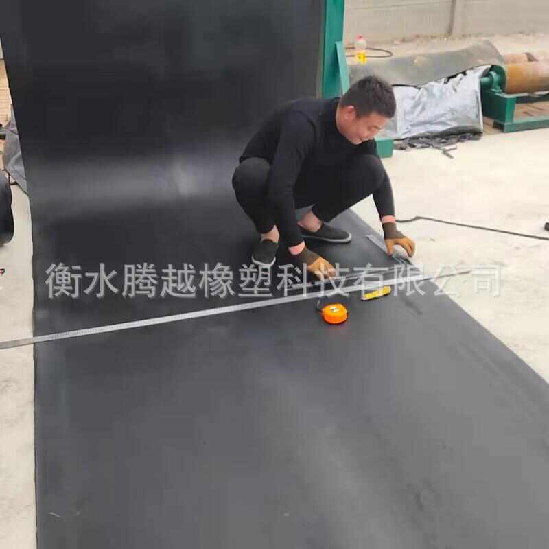 批发5mm现货耐磨多层夹布橡胶板 铺车厢防滑橡胶垫防水橡胶绝缘板