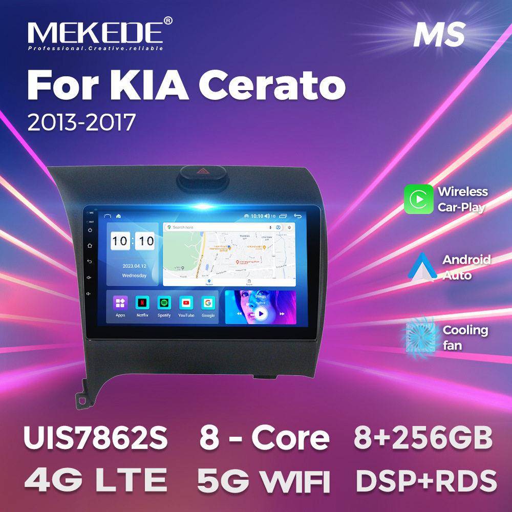 适用于KIACerato2013-2017起亚K3套框安卓大屏车载智能导航仪
