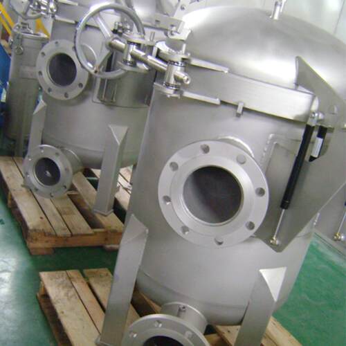 快开多袋过滤器D-4P-DN100不锈钢袋式过滤器工业袋式过滤器厂家
