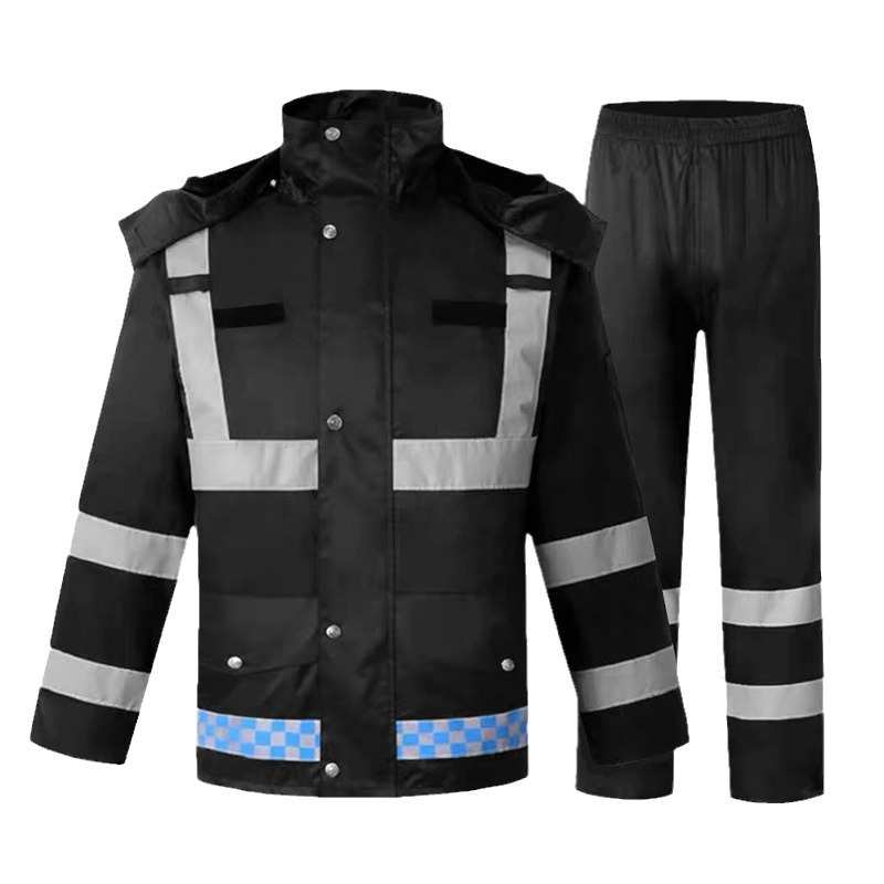 外卖雨衣套装全身防暴雨男款骑手骑行摩托车分体雨衣雨裤加厚防水