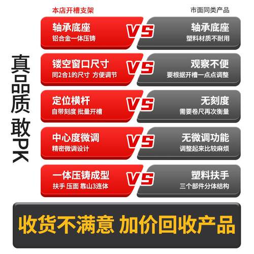 二合一连接件开槽器隐形件开槽机新款木工修边机开槽支架开孔