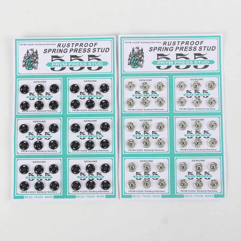 金属钮子母扣厂家啪暗扣 按扣金属批发圆形8mm555 批发纽扣