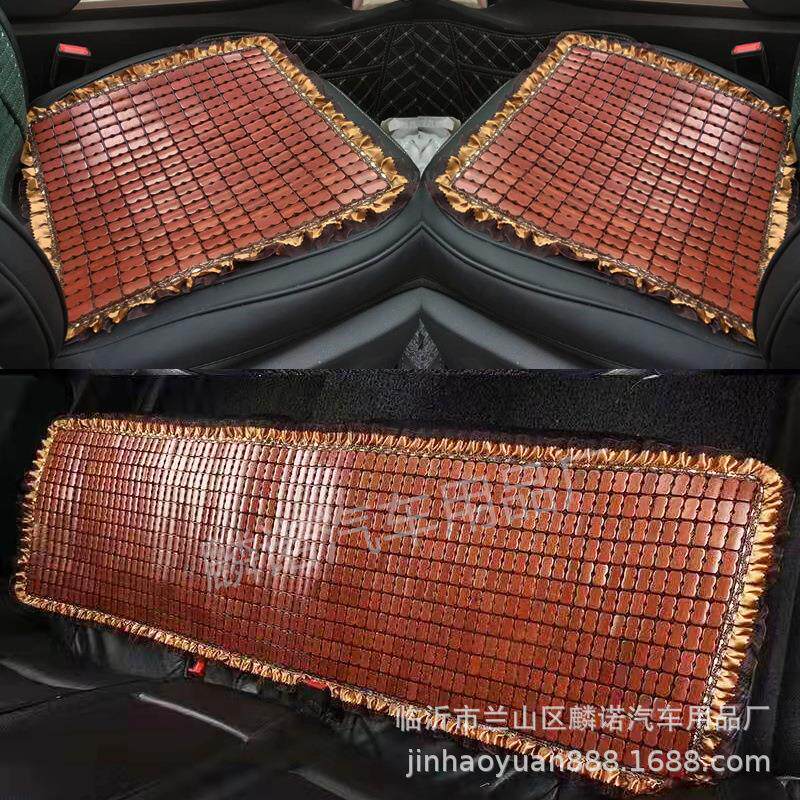 夏季竹片汽车坐垫 通风透气麻将竹块凉垫 通用后排汽车竹片车坐垫