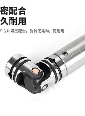 精密LMSA型可G伸十字万向节联轴器花键六角棒套0筒DDH123怡合缩达