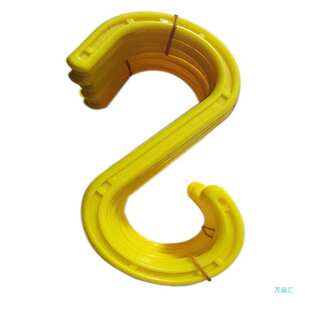 工地大号绝缘电线电缆挂钩架子管S形挂勾s型工程收纳脚手架塑料钩