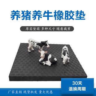 LJ加厚防滑牛棚橡胶垫小圆点可冲水绝缘橡胶皮牛羊马棚畜牧垫减震