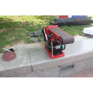 350W带式砂光机电动组合工厂台式磨床砂带机台面抛光机器厂家