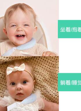 婴儿u型护颈枕宝宝歪脖子矫正斜颈枕头儿童安全座椅定型枕汽车用