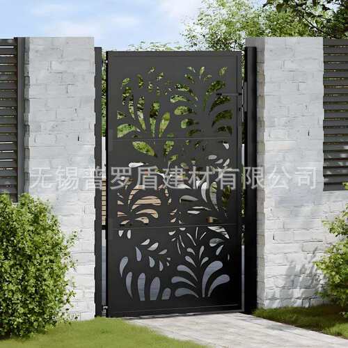 金属镂空庭院护栏 欧式CNC切割雕花板别墅围墙屏风 雕刻隔断护栏