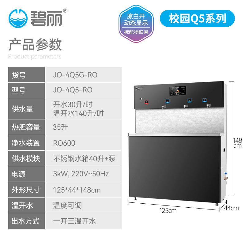 碧丽校园节能饮水机校园位公车站反渗透温开水直饮水机4Q5G