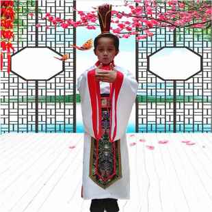 高档儿童古鸿门宴演装 服刘张邦项羽范增项伯良樊哙项霸王别 出庄装